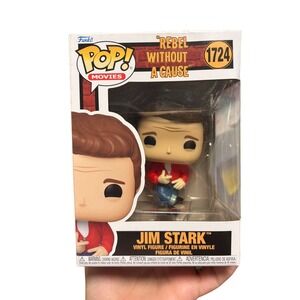 Funko Pop Movies Rebel Without a Cause Jim Stark 1724 Vinyl Figure James Dean